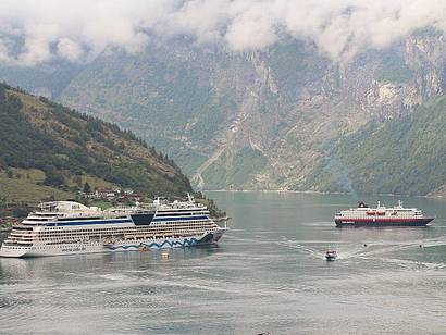 Aida-Reise mit Kind - Norwegen