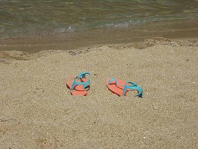 Badeurlaub mit Familie am Strand von Kreta